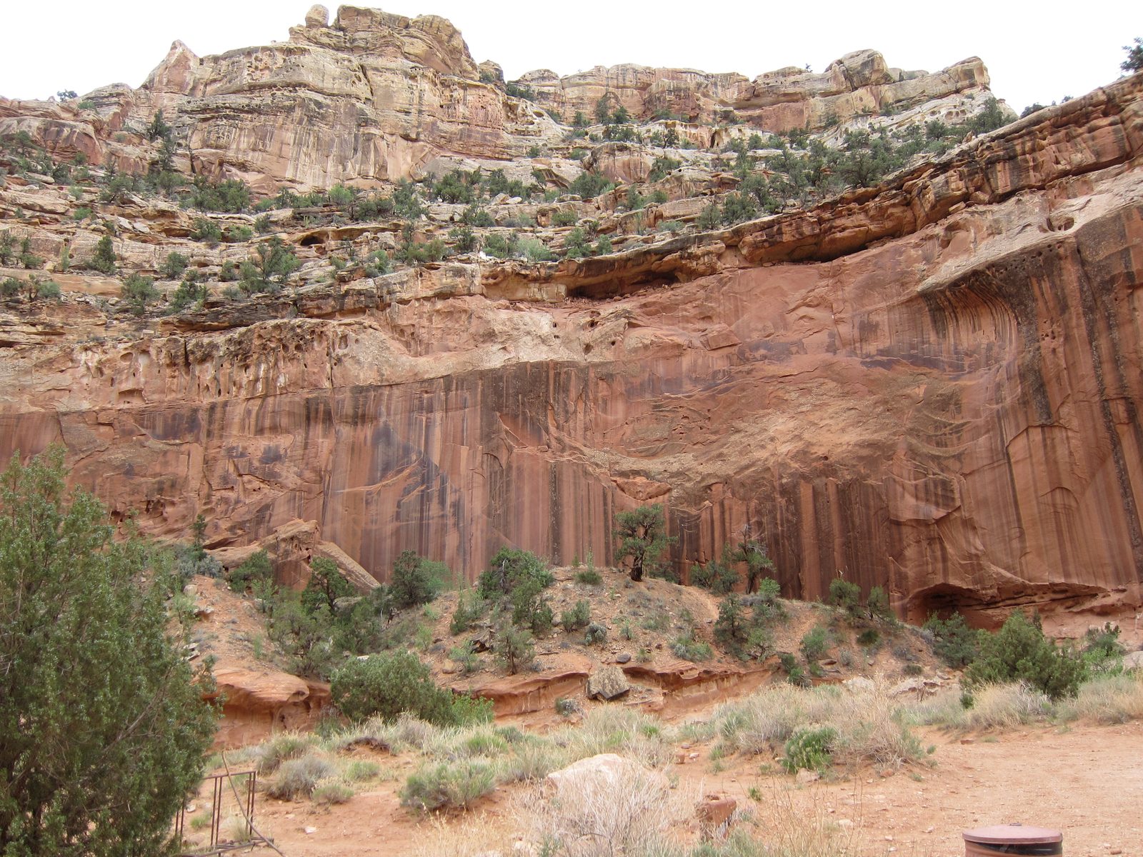 I found Capitol Reef NP a little known gem.  Dirt road access, not many people, dramatic sights.